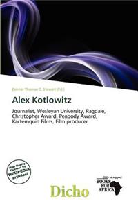 Alex Kotlowitz