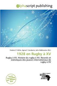 1928 En Rugby XV