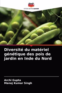 Diversité du matériel génétique des pois de jardin en Inde du Nord
