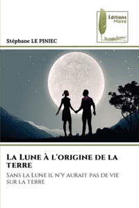 Lune à l'origine de la terre