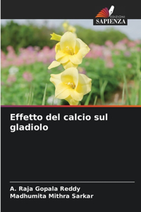 Effetto del calcio sul gladiolo