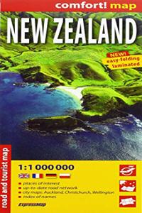 comfort! map New Zeland