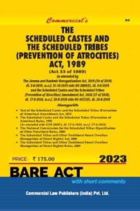 Scheduled Castes and Scheduled Tribes (Prevention of Atrocities) Act, 1989 with Rules [Paperback] Commercial's