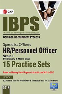 IBPS 2019: Specialist Officers HR/Personnel Officer Scale I (Preliminary & Main) 15 Practice Sets