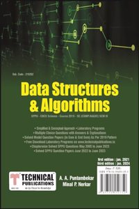 Data Structures & Algorithms for SPPU 19 Course (SE - IV - Computer / Artificial Intelligence and Data Science - 210252)
