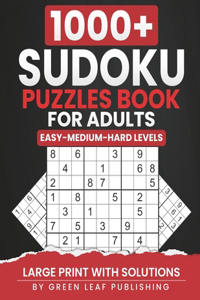 1000+ Sudoku Puzzle Book For Adults