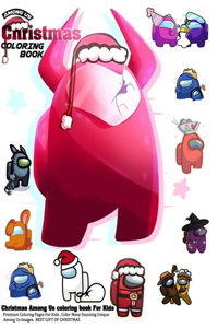 Christmas Among Us coloring book For Kids