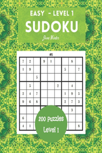 200 Sudoku Puzzles Easy Level 1