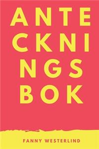 Anteckningsbok