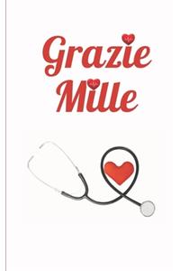 Grazie Mille: Regalo per il personale medico - Pianificatore, pianificatore giornaliero e settimanale per gli assistenti e tutto il personale medico (infermiera, 