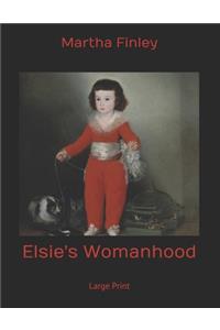 Elsie's Womanhood