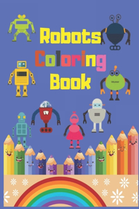 Robots coloring book