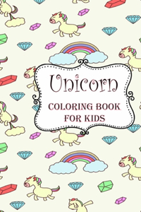 Unicorn Coloring Book for Kids