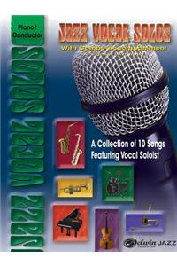 Jazz Vocal Solos with Combo Acc. -Piano/Conductor