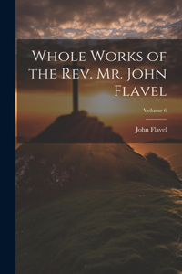 Whole Works of the Rev. Mr. John Flavel; Volume 6