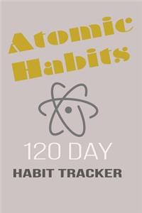 Atomic Habits 120-Day Habit Tracker