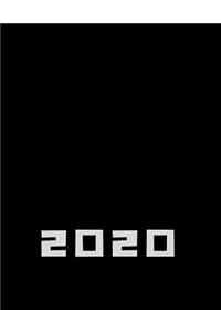 2020 Weekly Monthly Minimalist Planner