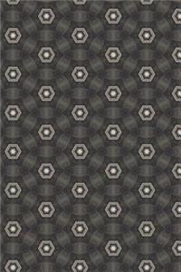 Geometric Pattern Cover Blank-Lined Journal Notebook Vol.40