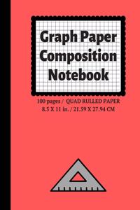 Graph Paper Composition Notebook