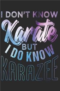 Karate Notizbuch
