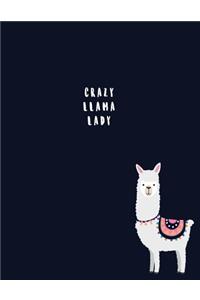 Crazy llama lady