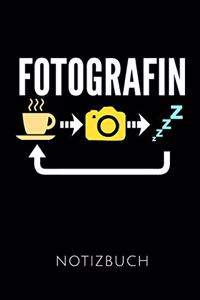 Fotografin Notizbuch