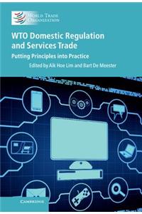 Wto Domestic Regulation and Services Trade