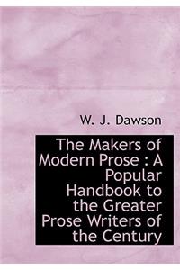 The Makers of Modern Prose