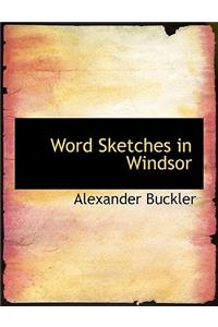 Word Sketches in Windsor