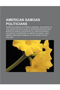 American Samoan Politicians