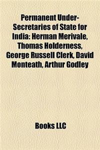 Permanent Under-Secretaries of State for India