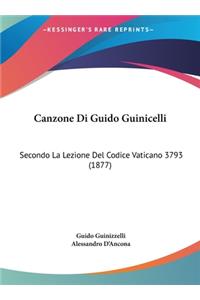Canzone Di Guido Guinicelli