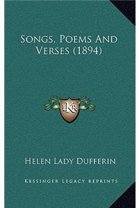 Songs, Poems and Verses (1894)