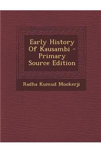 Early History of Kausambi