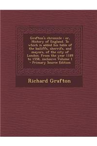 Grafton's Chronicle