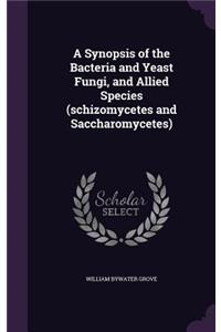 Synopsis of the Bacteria and Yeast Fungi, and Allied Species (schizomycetes and Saccharomycetes)
