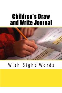 Children's Draw and Write Journal
