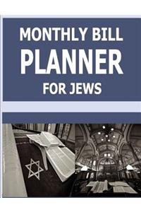 Monthly Bill Planner For Jews