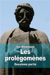 Les prolégomènes