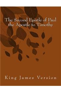 The Second Epistle of Paul the Apostle to Timothy