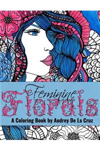 Feminine Florals Coloring Book