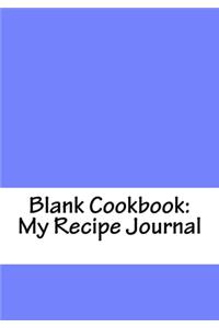 Blank Cookbook