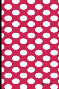 Journal Daily: Ladybug, Lined Blank Journal Book, 6 X 9, 150 Pages, Paperback,6