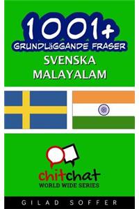 1001+ grundläggande fraser svenska - malayalam