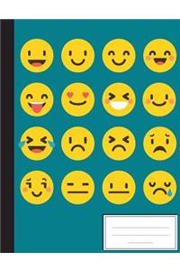Cute Emoji Flat Style