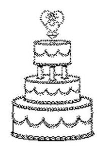 Wedding Journal Wedding Cake Sketch