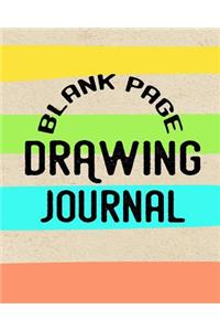 Blank Page Drawing Journal