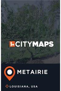 City Maps Metairie Louisiana, USA