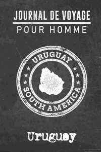 Journal de Voyage pour homme Uruguay