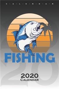 Predator Fishing Calendar 2020: Annual Calendar for Anglers, fishermen and friends of fishing